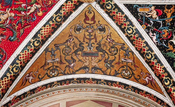 Voûte de la Libreria Piccolomini à Sienne