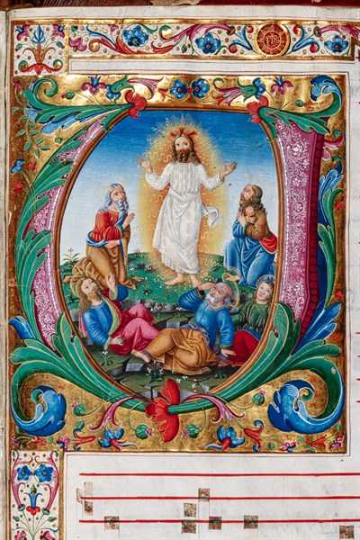 Recueil de chants conservé à la Libreria Piccolomini de Sienne