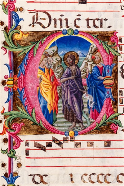 Recueil de chants conservé à la Libreria Piccolomini de Sienne