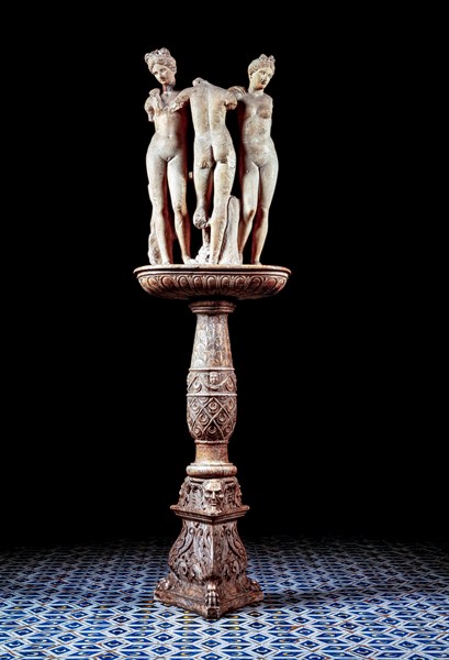 Les Trois Grâces, de la Libreria Piccolomini de Sienne