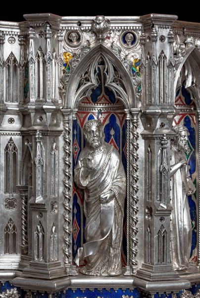 Détail de l'autel en argent du Trésor de Saint-Jean, Museo dell'Opera del Duomo, Florence