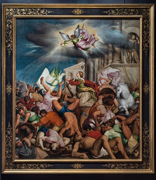 “Martyrdom of St. Catherine of Alessandria”, by Jacopo Bassano