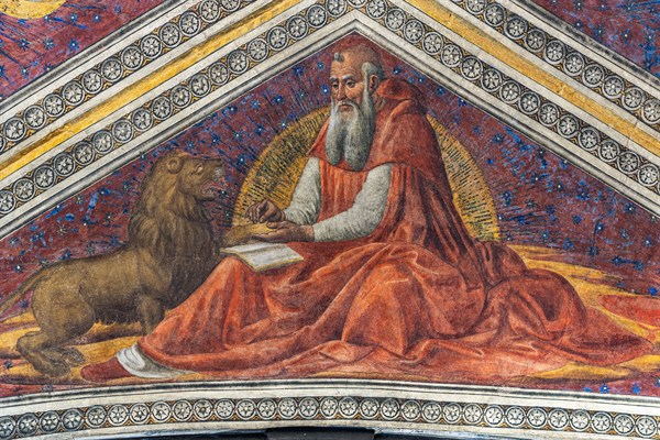 “The Four Doctors of the Church”, by Rosselli