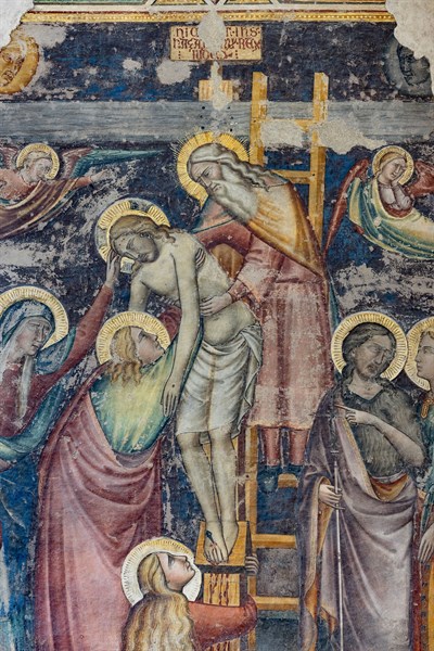 “Deposition”, by Niccolò di Pietro Gerini