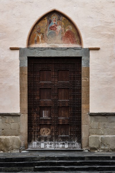 Florence, Church of St. Ambrose: the facade