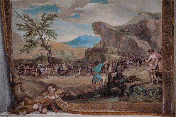 Sassuolo, Este Ducal Palace, the Bacchus Gallery