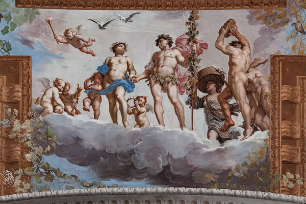 Sassuolo, Este Ducal Palace, the Bacchus Gallery