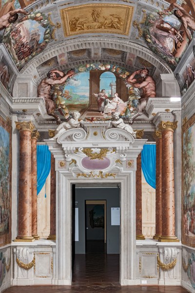 Sassuolo, Este Ducal Palace, the Bacchus Gallery