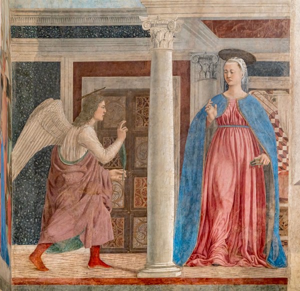 Affresco di Piero della Francesca