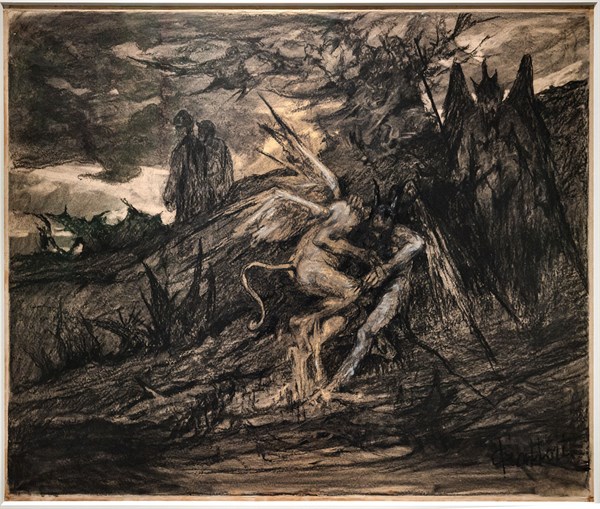 “Devils mauling each other. Hell