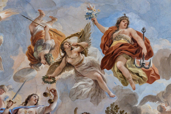 Medici Riccardi Palace, Gallery of Mirrors (or Room Luca Giordano): “The Allegory of Justice”,