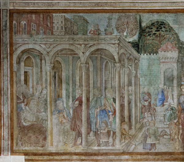 Pisa, Camposanto monumentale:
“Maledizione di Cam”, affreschi di Benozzo Gozzoli, 1469/70