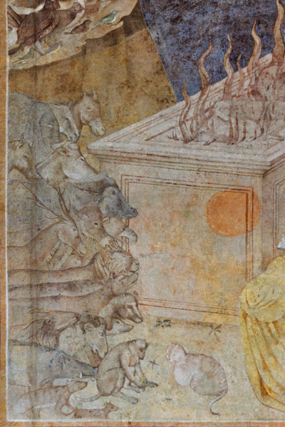 Pisa, Camposanto monumentale:
 “Sacrificio che Noè offre a Dio dopo la fine del diluvio”;