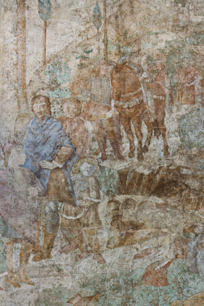 Pisa, Monumental Cemetery: 
“The Meeting of Esau and Jacob - The Rape of Dinah”, frescoes by