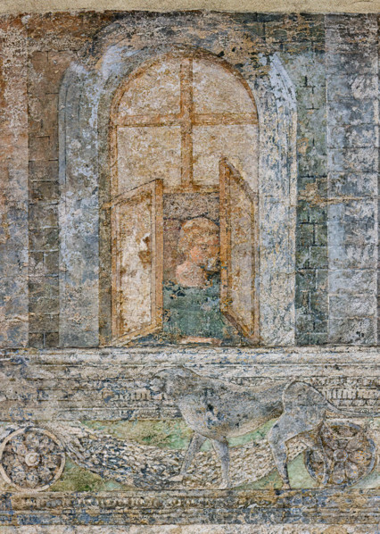 Pisa, Camposanto monumentale:
 “Giuseppe alla corte del faraone”, affreschi di Benozzo Gozzoli,