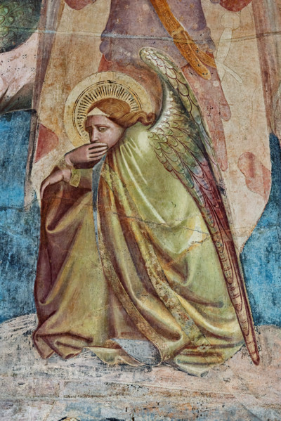 Pisa, Camposanto monumentale:
“Giudizio Universale”.  Affreschi di Buonamico Buffalmacco,