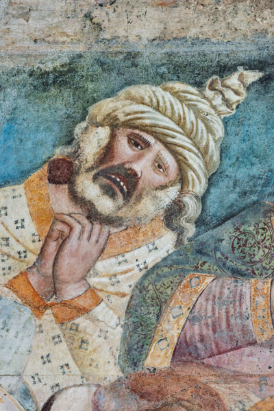 Pisa, Camposanto monumentale:
“Giudizio Universale”.  Affreschi di Buonamico Buffalmacco,