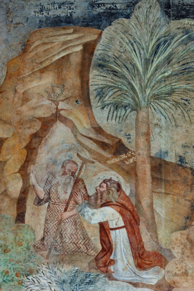 Pisa, Camposanto Monumentale: “Tebaide”,
storie degli Eremiti e dei Santi Padri ispirate alla