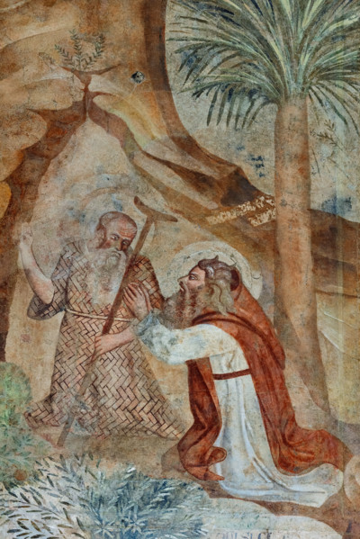 Pisa, Camposanto Monumentale: “Tebaide”,
storie degli Eremiti e dei Santi Padri ispirate alla