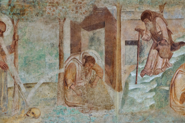 Pisa, Camposanto Monumentale: “Tebaide”,
storie degli Eremiti e dei Santi Padri ispirate alla