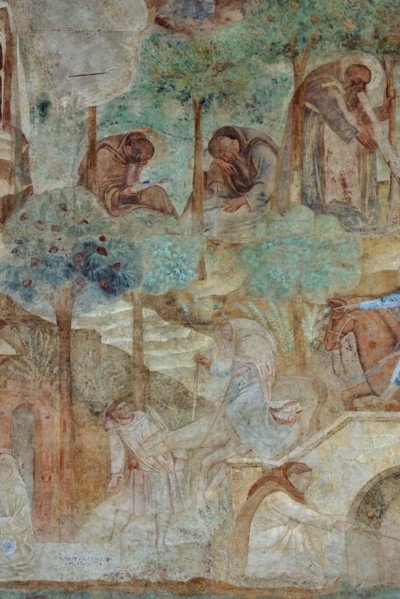 Pisa, Camposanto Monumentale: “Tebaide”,
storie degli Eremiti e dei Santi Padri ispirate alla