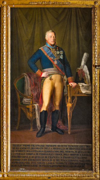 Palermo, Palazzo Reale o Palazzo dei Normanni, Appartamento Reale, Sala dei Viceré: "Nicolo`