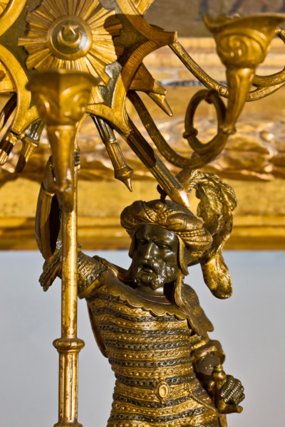 Palermo, Palazzo Reale o Palazzo dei Normanni, Appartamento Reale, Sala dei Viceré: testa di moro