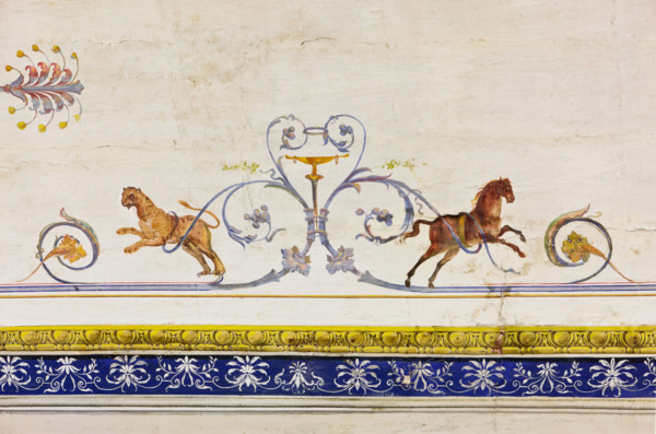 Palermo, Palazzo Reale o Palazzo dei Normanni, Appartamento Reale, Sala Rossa, la volta: