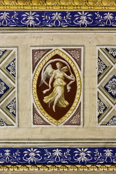Palermo, Palazzo Reale o Palazzo dei Normanni, Appartamento Reale, Sala Rossa, la volta: