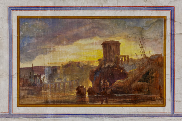 Palermo, Palazzo Reale o Palazzo dei Normanni, Appartamento Reale, Sala Rossa, la volta: