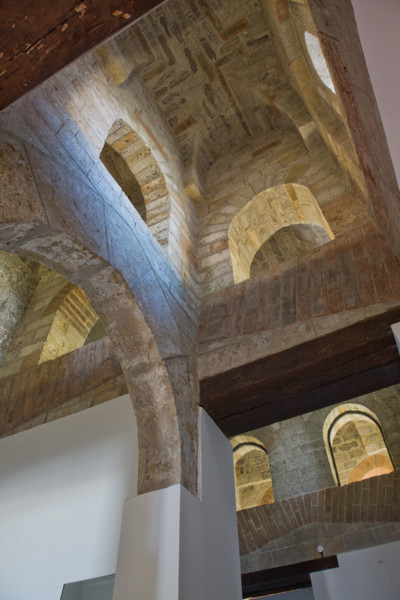 Palermo, Palazzo Reale o Palazzo dei Normanni,  Torre pisana, ambienti superiori: volte a monofore
