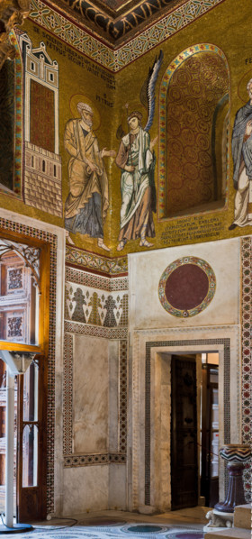 Palermo, The Royal Palace or Palazzo dei Normanni (Palace of the Normans), The Palatine Chapel