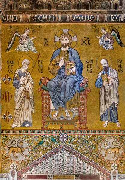 Palermo, The Royal Palace or Palazzo dei Normanni (Palace of the Normans), The Palatine Chapel