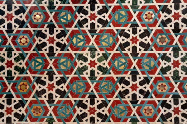 Palermo, Palazzo Reale o Palazzo dei Normanni,  Cappella Palatina (Basilica), il pavimento: