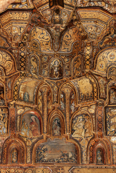 Palermo, Palazzo Reale o Palazzo dei Normanni,  Cappella Palatina (Basilica), navata centrale: