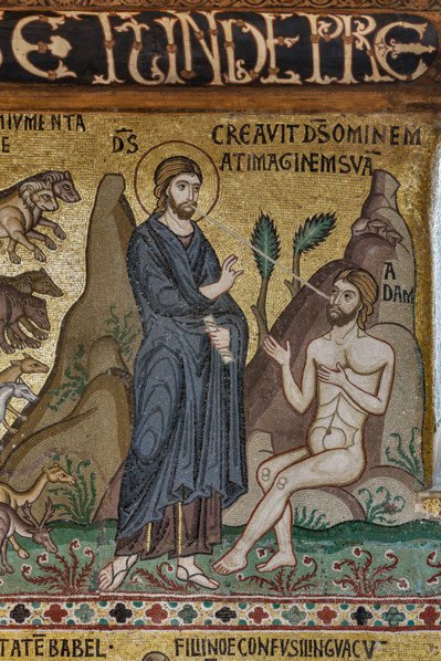 Palermo, Palazzo Reale o Palazzo dei Normanni,  Cappella Palatina (Basilica), ciclo di mosaici