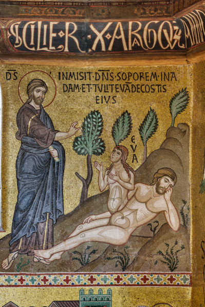 Palermo, Palazzo Reale o Palazzo dei Normanni,  Cappella Palatina (Basilica), ciclo di mosaici