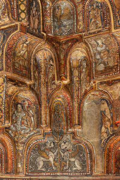 Palermo, Palazzo Reale o Palazzo dei Normanni,  Cappella Palatina (Basilica), navata centrale: