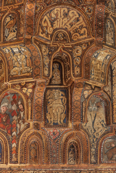 Palermo, Palazzo Reale o Palazzo dei Normanni,  Cappella Palatina (Basilica), navata centrale: