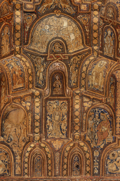 Palermo, Palazzo Reale o Palazzo dei Normanni,  Cappella Palatina (Basilica), navata centrale:
