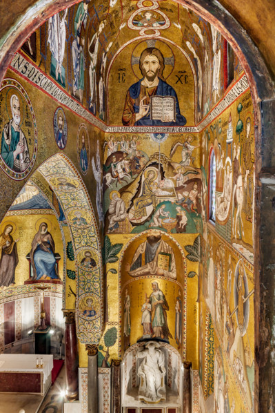 Palermo, The Royal Palace or Palazzo dei Normanni (Palace of the Normans), The Palatine Chapel