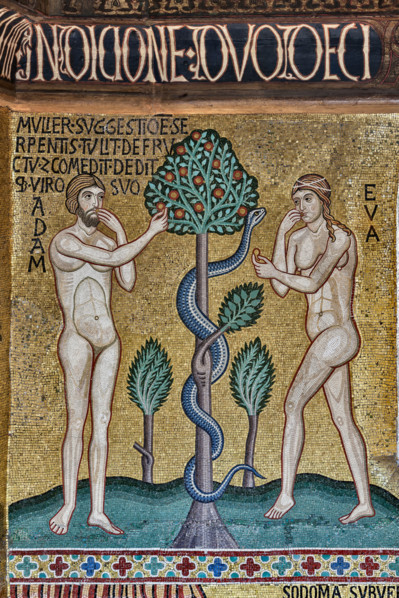 Palermo, Palazzo Reale o Palazzo dei Normanni,  Cappella Palatina (Basilica), ciclo di mosaici