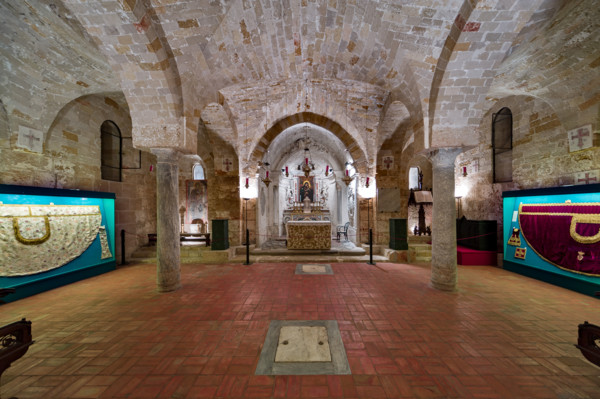 Palermo, Palazzo Reale o Palazzo dei Normanni,  Cappella Palatina (Basilica), Cripta (Chiesa