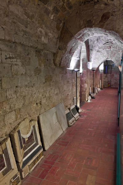 Palermo, Palazzo Reale o Palazzo dei Normanni,  Cappella Palatina (Basilica), Cripta (Chiesa