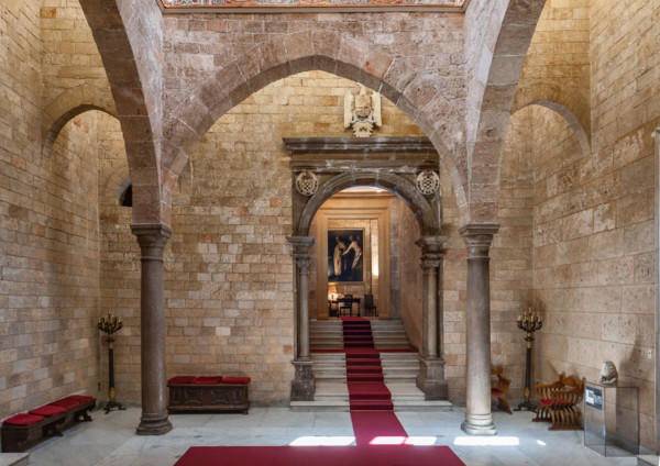 Palermo, The Royal Palace or Palazzo dei Normanni (Palace of the Normans), Joharia Tower, the