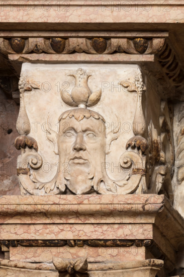 Modena, Duomo, interno, navata destra: monumento funerario dedicato a Francesco Molza; di