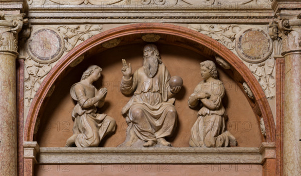 Modena, Duomo, interno, navata destra: monumento funerario dedicato a Francesco Molza; di