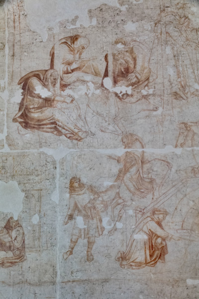 Pisa, Museo delle sinopie: “Tebaide”,
storie degli Eremiti e dei Santi Padri ispirate alla “Vitae