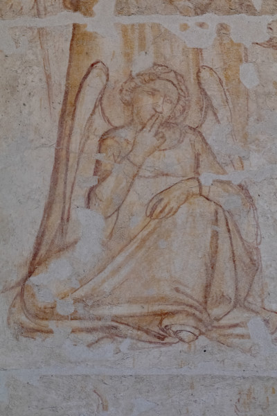 Pisa, Museo delle sinopie:
“Giudizio Universale”.  Sinopia preparatoria degli affreschi di