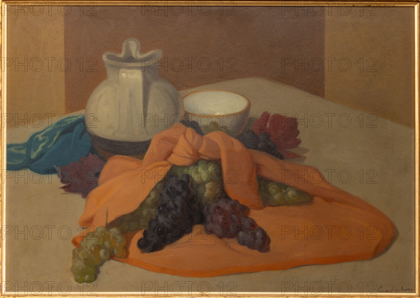 Collezione Assicoop Unipol, inv. n°   879: 
Bruno Semprebon (1906-1995); “Natura morta con uva”;